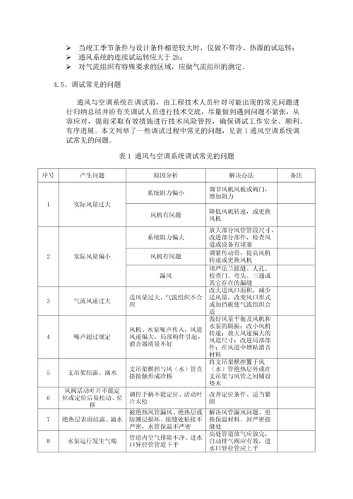 暖通工程调试方案.docx