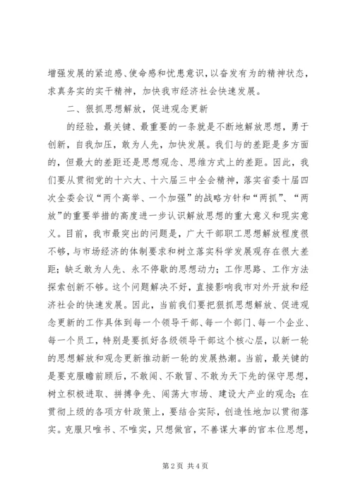 在贯彻落实党政代表团赴外地学习考察精神动员大会上的讲话 (5).docx