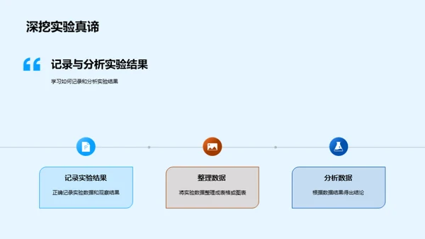 探索科学 实验之旅