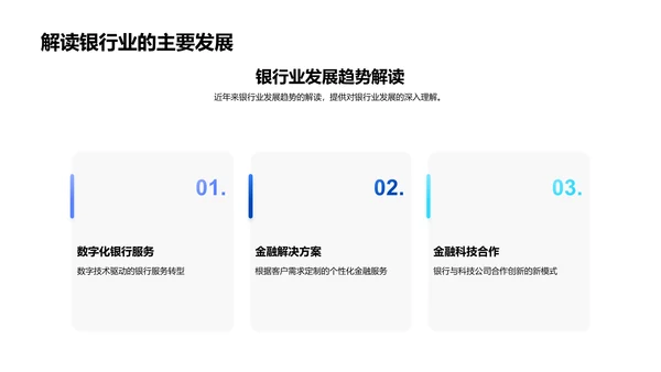 银行业数字化转型PPT模板