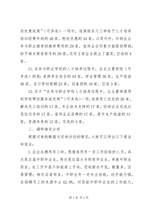 校企合作办学模式现状调研报告 (3).docx