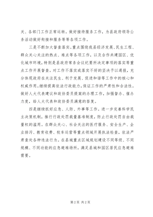 政府办公室年度行政工作计划.docx