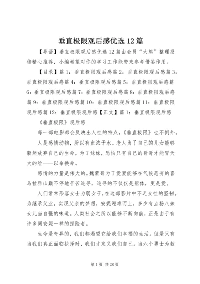 垂直极限观后感优选12篇.docx