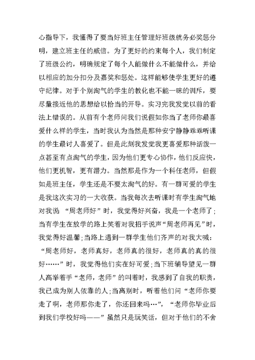 教师试用期考核总结报告