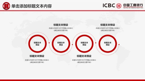 工商银行ppt模板工行理财工作总结汇报