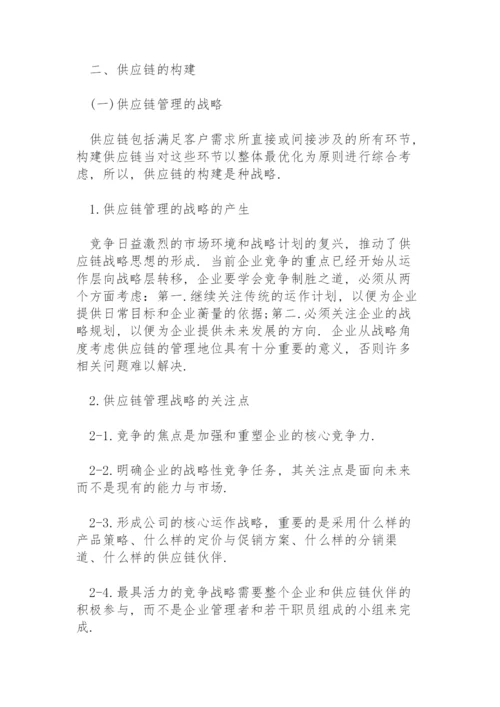 供应链管理论文.docx