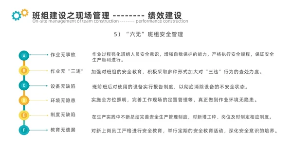 青黄色简约煤矿班组建设ppt模板