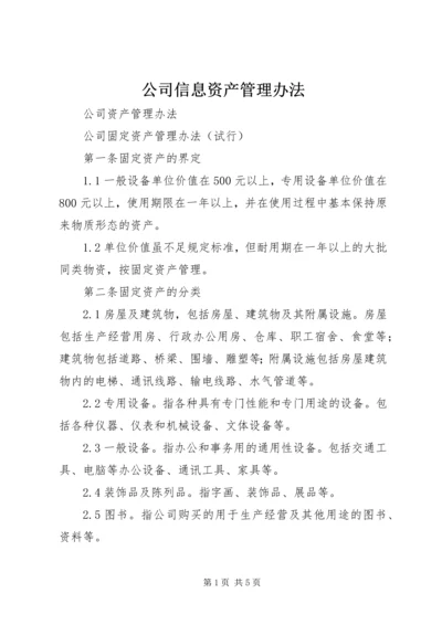 公司信息资产管理办法 (2).docx