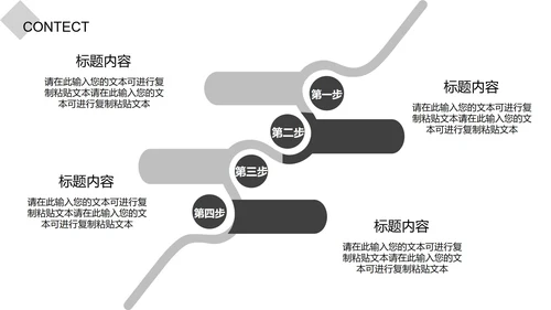 白色都市简约竞聘述职PPT模板