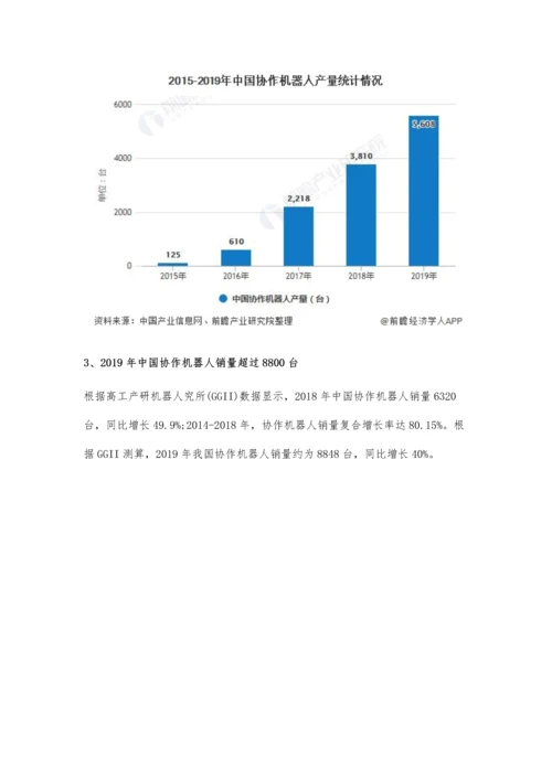 中国协作机器人行业市场现状及发展前景分析-将成为工业机器人发展未来.docx