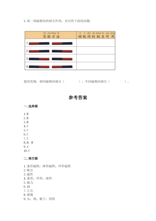 教科版二年级下册科学期末测试卷含答案（精练）.docx