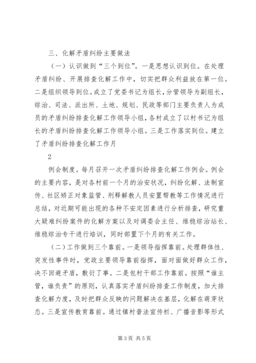 余庄小学重大矛盾纠纷排查化解工作 (4).docx
