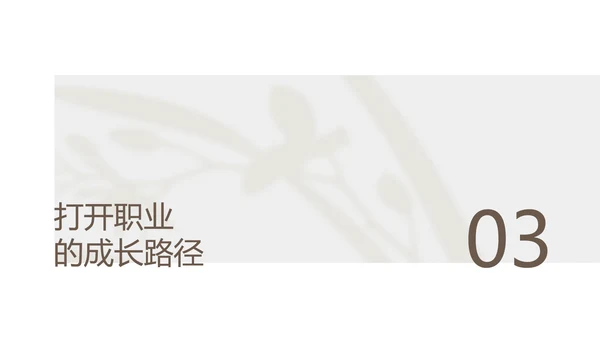 浅色简约职业计划PPT模板