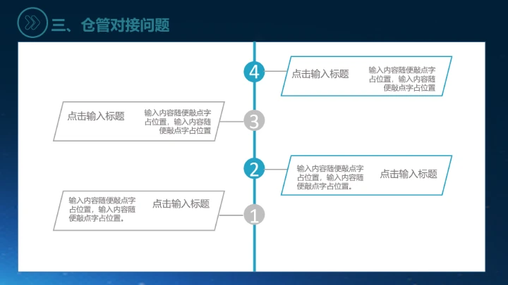 物流行业仓储物流管理方案PPT模版