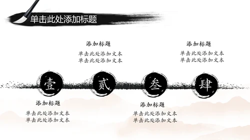 赢战2018古代战争水墨大气动态PPT