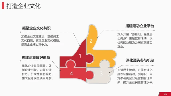 独行者企业工作计划PPT模板