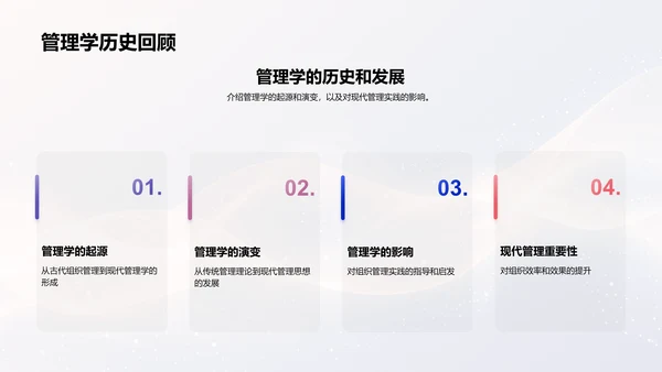 管理学实战教学PPT模板