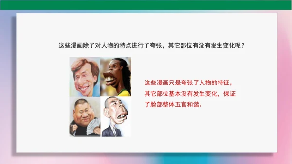 《夸张的脸》PPT课件（29页）