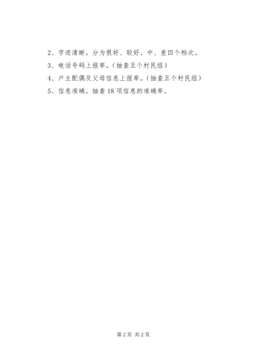 人口信息采集检查方案.docx