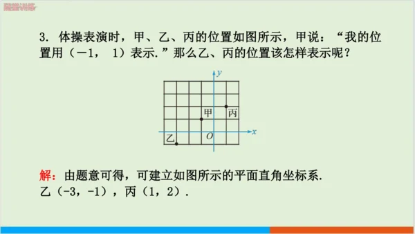 7.2.1 用坐标表示地理位置 教学课件--人教版初中数学七年级下