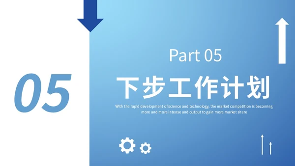 蓝色简约风精益生产工作总结报告PPT模板精益精益生产