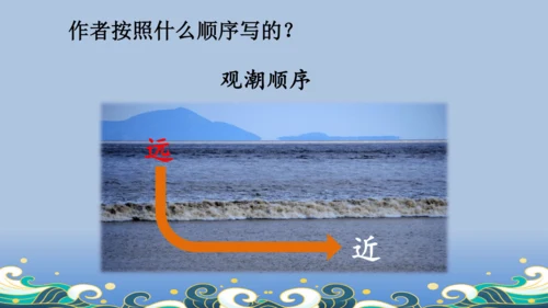 【名师课件】部编版语文四年级上册   1 观潮  课件（一二课时）