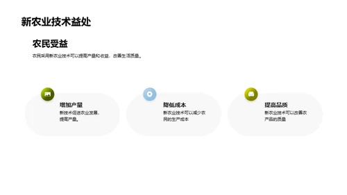 农业技术创新与可持续发展