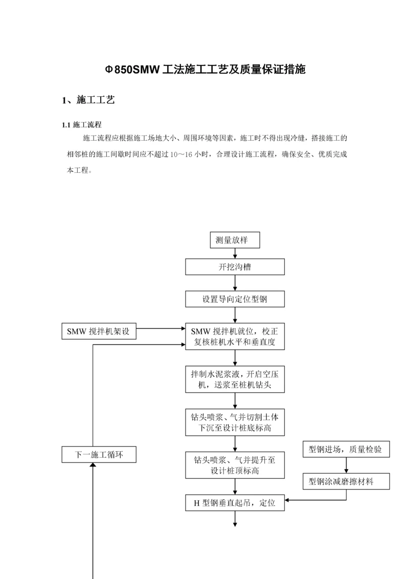 三轴搅拌桩施工工艺及质量保证措施.docx