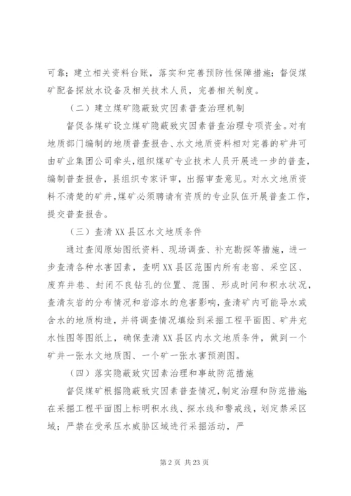 煤矿水害隐蔽致灾因素普查方案.docx