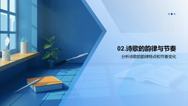 韵律诗歌教学PPT模板