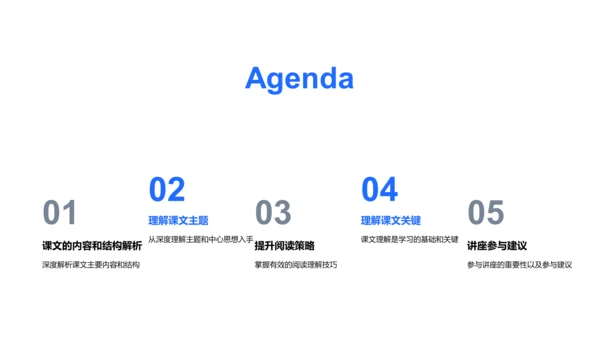 课文解读技巧PPT模板