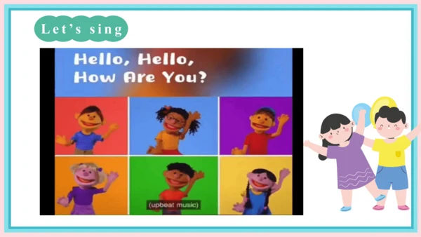 一年级英语上学期 Unit 1 Hello！Lesson 3 课件