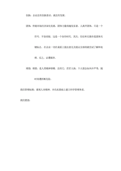 广告公司员工手册模板.docx