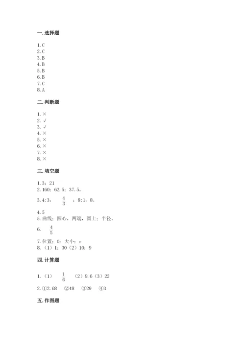 小学数学六年级上册期末卷附答案【培优b卷】.docx
