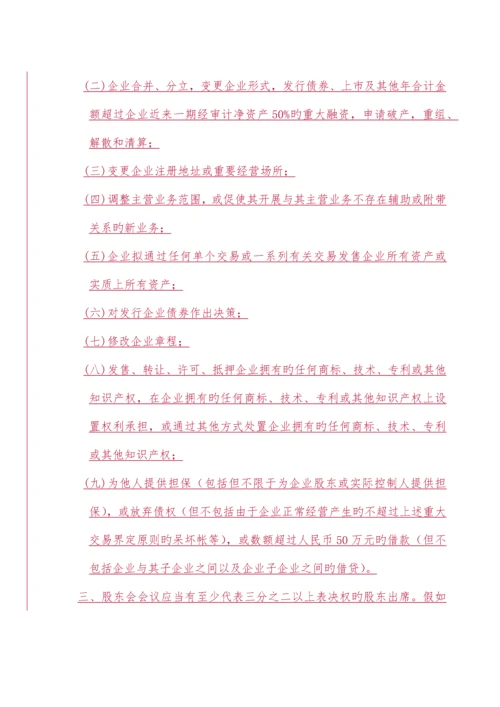 某上市公司子公司章程软件开发企业分享版.docx