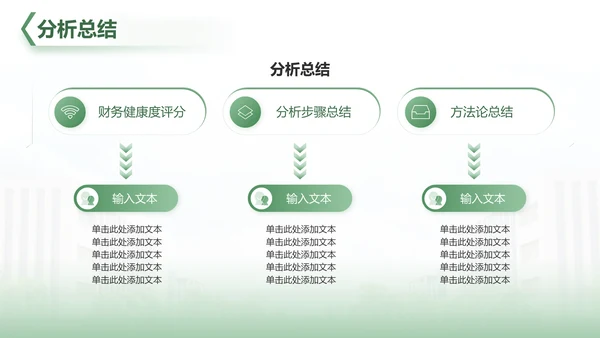 绿色简约学术风财经毕业开题报告答辩PPT模板