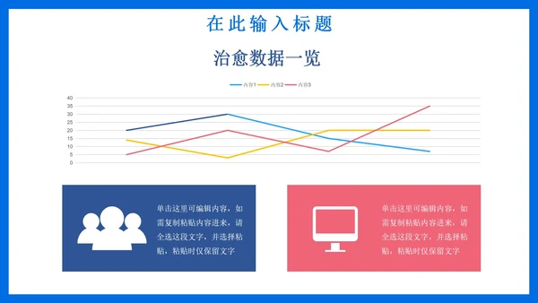 蓝色简约实景医疗述职工作PPT模板
