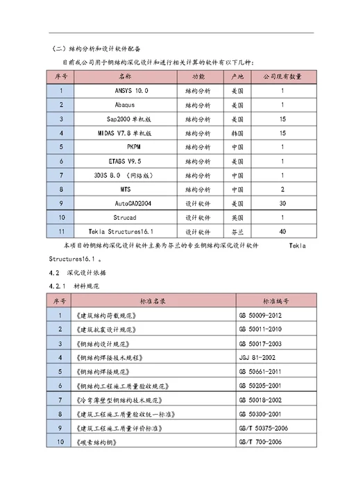 第四章钢结构深化设计方案