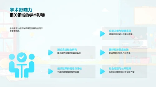 答辩导向经济学研究PPT模板