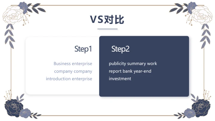 蓝色精美高端婚纱定制PPT动态模板