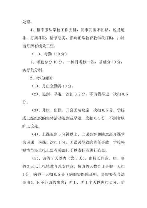 中学教师奖励性绩效工资分配方案.docx