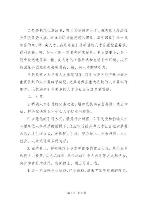 政协委员关于人才建设提案.docx