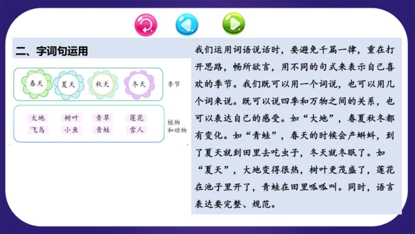 统编版2023-2024学年一年级语文上册单元复习第四单元（复习课件）