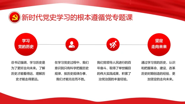 新时代教学党史百年辉煌PPT党课
