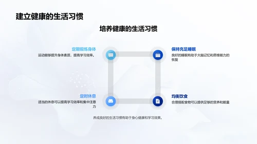 初一学习引航报告PPT模板