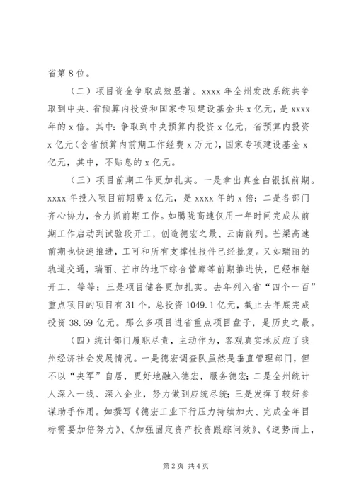 副州长XX年发改暨统计工作会议发言稿.docx