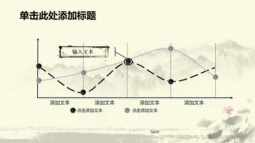 水墨中国风中医足疗ppt动态模板