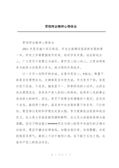贯彻两会精神心得体会.docx