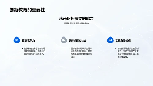 创新教育解析PPT模板