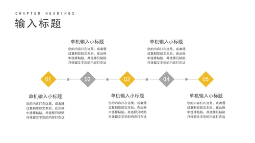 简约风几何个人年终述职报告PPT模板